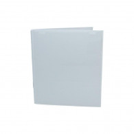 ARCHIVADOR CATALOGO CARTA 2 AROS 1.0 BLANCO ECO