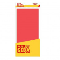PAPEL SEDA VOLANTIN 50 X 66 ROJO 10 PLIEGOS