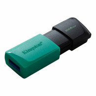 PENDRIVE RETRACTIL 256 GB USB3.2 NEGRO/VERDE DTXM/256GB