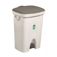 BASURERO CON PEDAL GRIS 36 LT