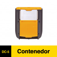 CONTENEDOR FRAGMENTAR Y DESECHAR SEGMENTOS HOJAS USADAS