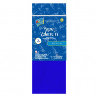 PAPEL SEDA AZUL BANDERA 22 GRS 50X75 BOLSA
