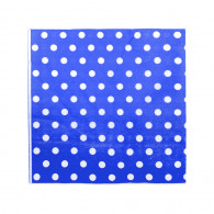 SERVILLETA MESA DISEÑO 33X33 AZUL 20 UN