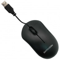 MOUSE BASICO CABLE USB 2.0 NEGRO