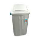 PAPELERO PLÁSTICO 60 LT CON TAPA VAIVÉN SAN REMO 