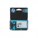 CARTUCHO 670 NEGRO PARA 250 PAGINAS HP