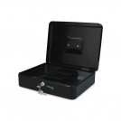 CAJA DE SEGURIDAD METAL CON CHAPA 12 PULGADAS NEGRA LAVORO