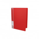 CARPETA PLÁSTICA TAPA DURA CON CLIP PALANCA CARTA ROJA