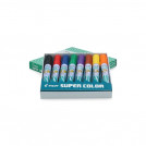 MARCADOR PERMANENTE PUNTA FINA COLORES SURTIDOS 8 UN