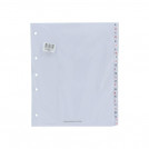 SEPARADOR DIMERC CARTA ÍNDICE A Z CARTULINA LENGUAJE MULTICOLOR 