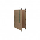 CARPETA COLGANTE FLEJE PLÁSTICO KRAFT 41 A 80 HOJAS TORRE