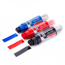 MARCADOR RECARGABLE PIZARRA  JUMBO WBMA ROJO