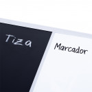 PIZARRA COMBINADA ACRILICA-TIZA 45X60 CM