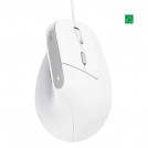 MOUSE ALAMBRICO VERTICAL ERGO BAYO II ECO BLANCO