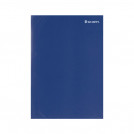 ARCHIVADOR PLASTIFICADO AZUL CON GUSANO