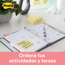 NOTA ADHESIVA  POP-UP AMARILLO R330 7.6 X 7.6 CM 12 UN X 100 HOJAS