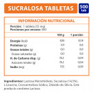 ENDULZANTE EN TABLETAS SUCRALOSA 500 UN CERO K