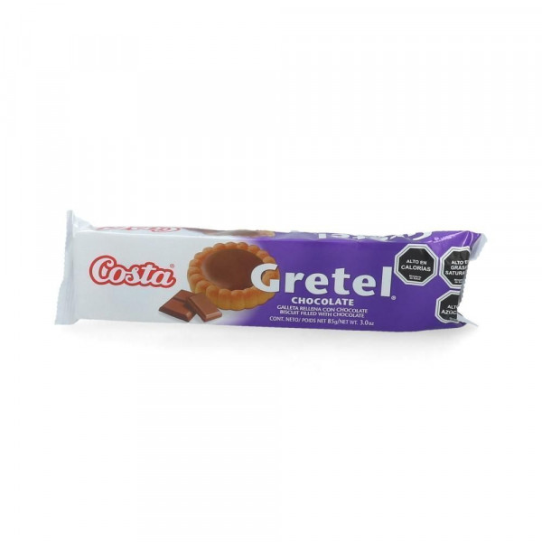 GALLETA DULCE 85 GR GRETEL CHOCOLATE