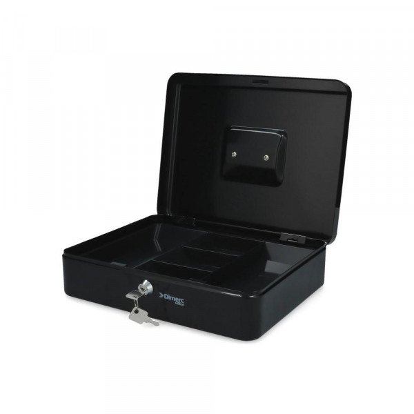 CAJA SEGURIDAD METALICA CON CHAPA 12 PULGADAS