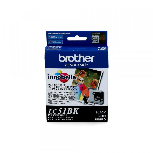 CARTUCHO LC51BK NEGRO 500 PAGINAS