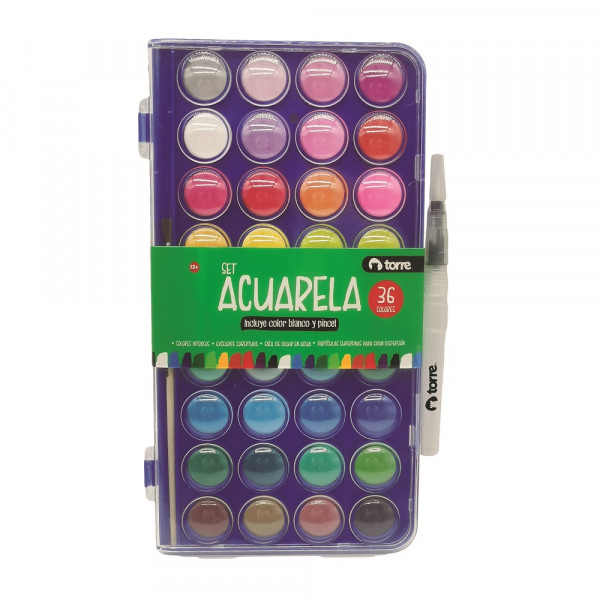 ACUARELA 36 COLORES