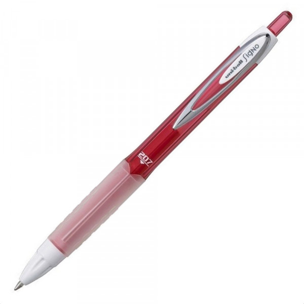 LAPIZ TINTA GEL 0.7 RETRACTIL 207F ROJO