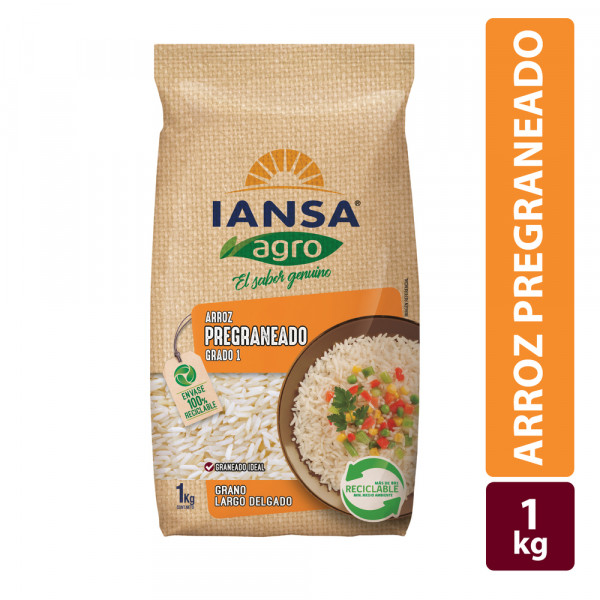 ARROZ PREGRANEADO G1 1 KG