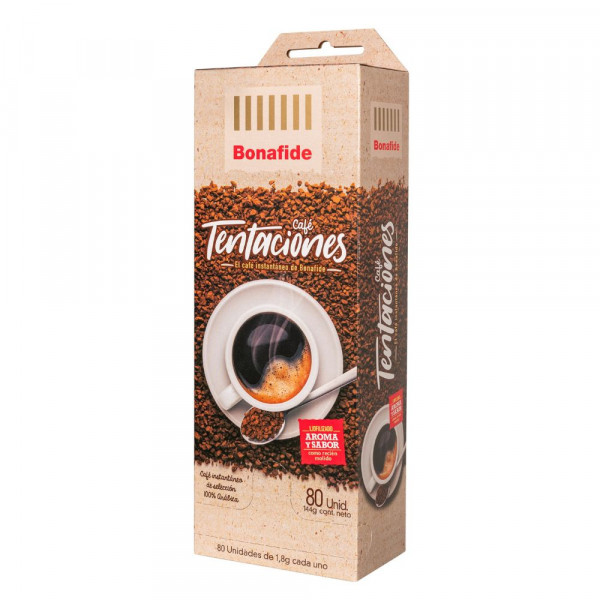 CAFE TENTACIONES DISPLAY 80 UN X 1.8 GR