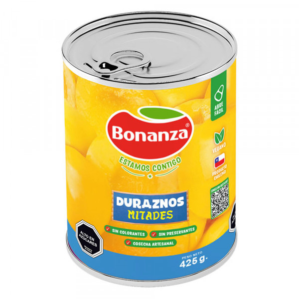 DURAZNO MITADES 425 GR