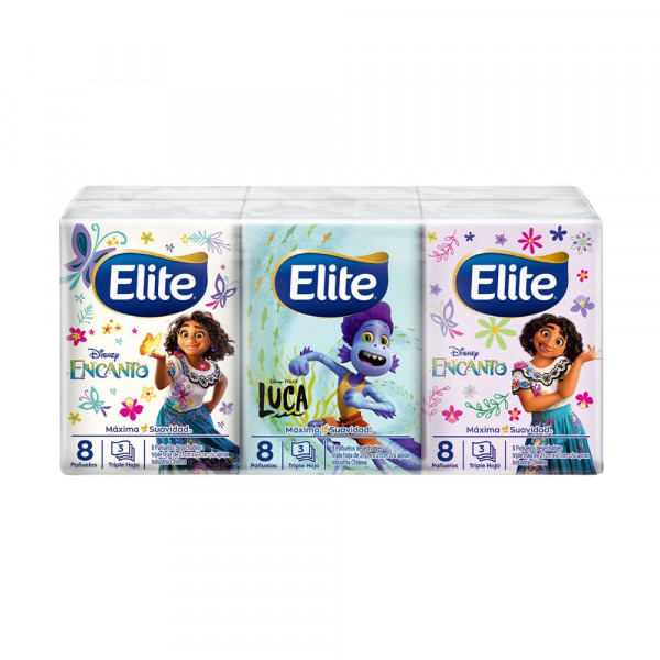 PAÑUELO COMPACTO DISEÑO PACK 6 UN