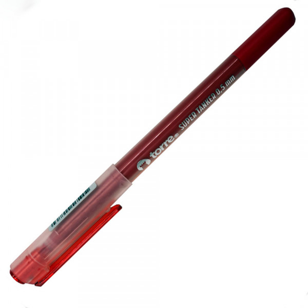 LAPIZ GEL SUPER TANKER 0.5 MM ROJO
