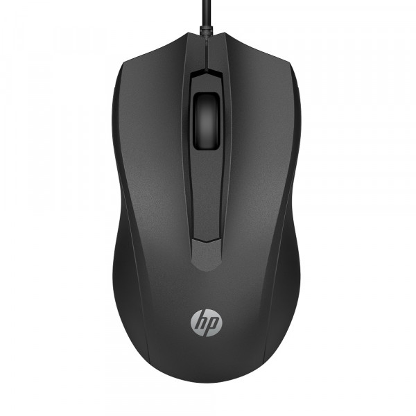 MOUSE ALAMBRICO NEGRO 100 6VY96AA#ABM