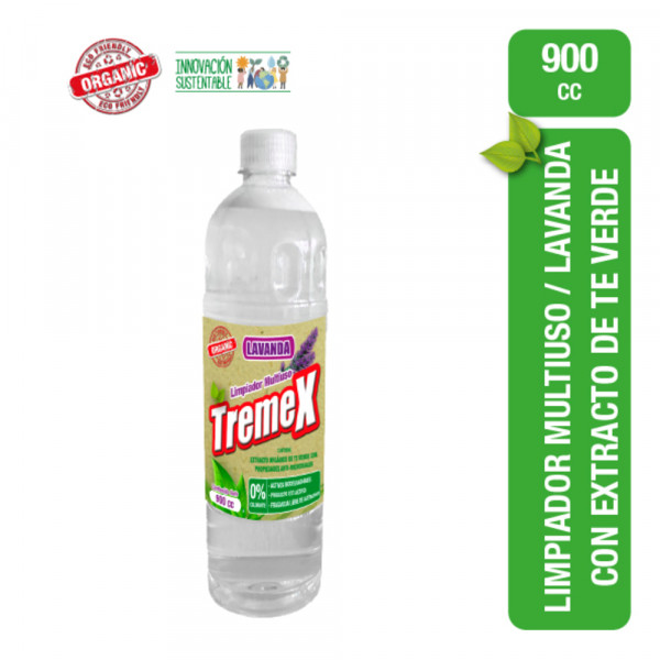 LIMPIADOR PISO ORGANICO LAVANDA 900 CC