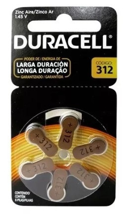 PILA AUDITIVA D312 6 UN