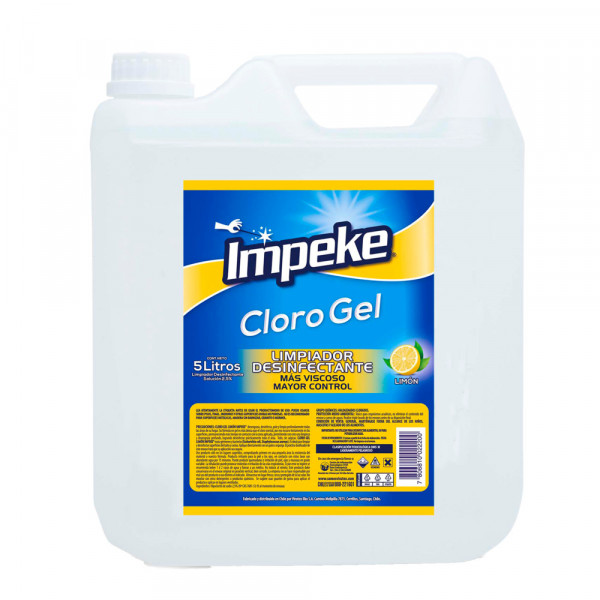 CLORO GEL LIMON 5 LT