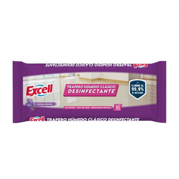 TRAPERO HUMEDO CLASICO LAVANDA 10 UN