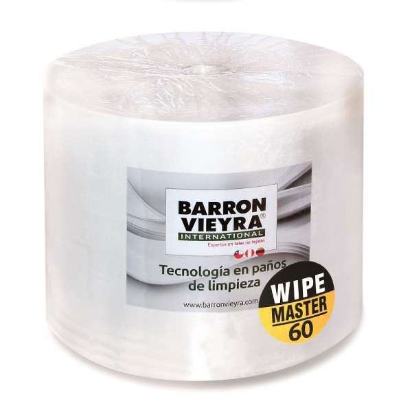 PAÑO REUTILIZABLE PREPICADO BOBINA 1200 UN 60 GR