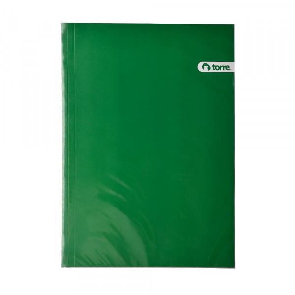 CARPETA PLASTIFICADA OFICIO VERDE/KRAFT