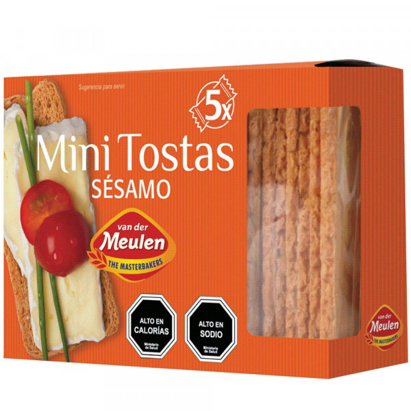 TOSTADA VDM SESAMO 100 GR