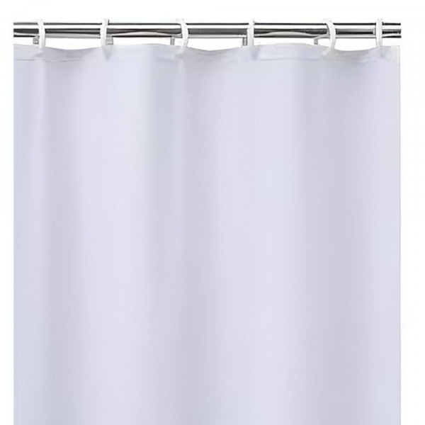 CORTINA PARA DUCHA BLANCA (FORRO) 180X180 CM