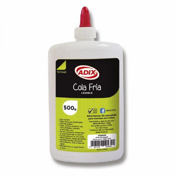 COLA FRIA LAVABLE 500 GR