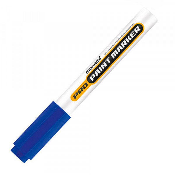 MARCADOR OLEO PERMANENTE PUNTA AZUL