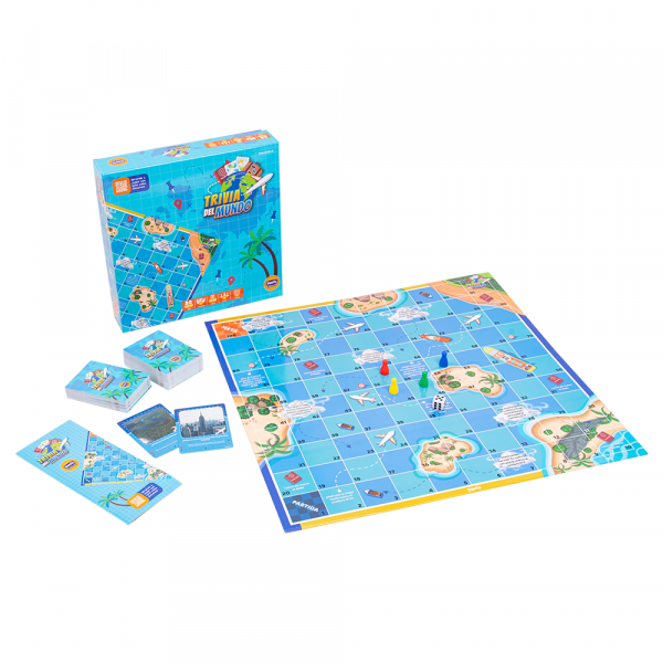 JUEGO DE MESA TRIVIA DEL MUNDO