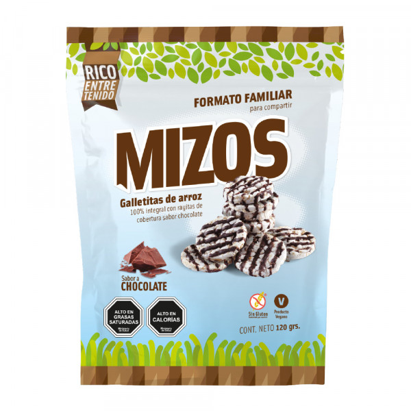 GALLETA DE ARROZ CHOCOLATE 120 GR