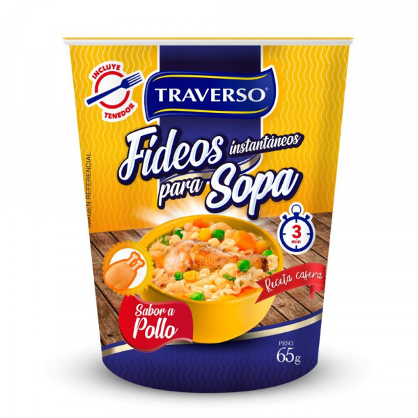 SOPA INSTANTANEA POLLO POTE 65 GR