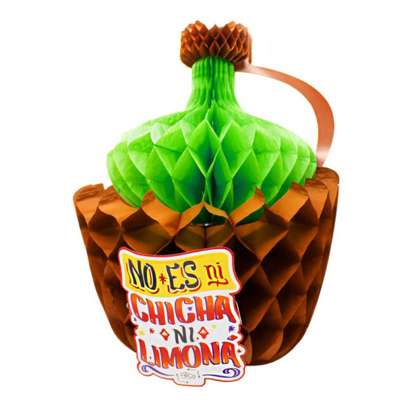 ADORNO 18 A LA CHILENA GARRAFA X 1 UN