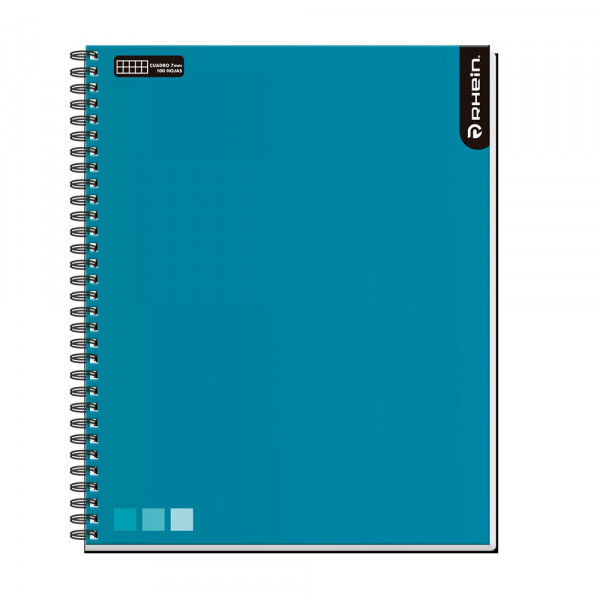 CUADERNO UNIVERSITARIO ONE COLOR CELESTE 100 HOJAS 7 MM