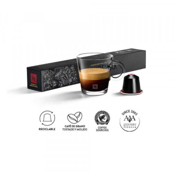 CAPSULA ESPRESSO ORIGINAL ISPIRAZIONE ITALIANA RISTRETTO DECAFFEINATO 10 UN