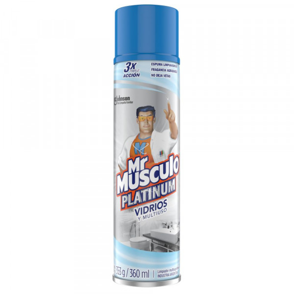 LIMPIAVIDRIOS ESPUMA 360 ML