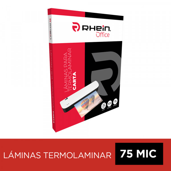 SOBRE PARA PLASTIFICAR CARTA 75 MICRONES 100 UN